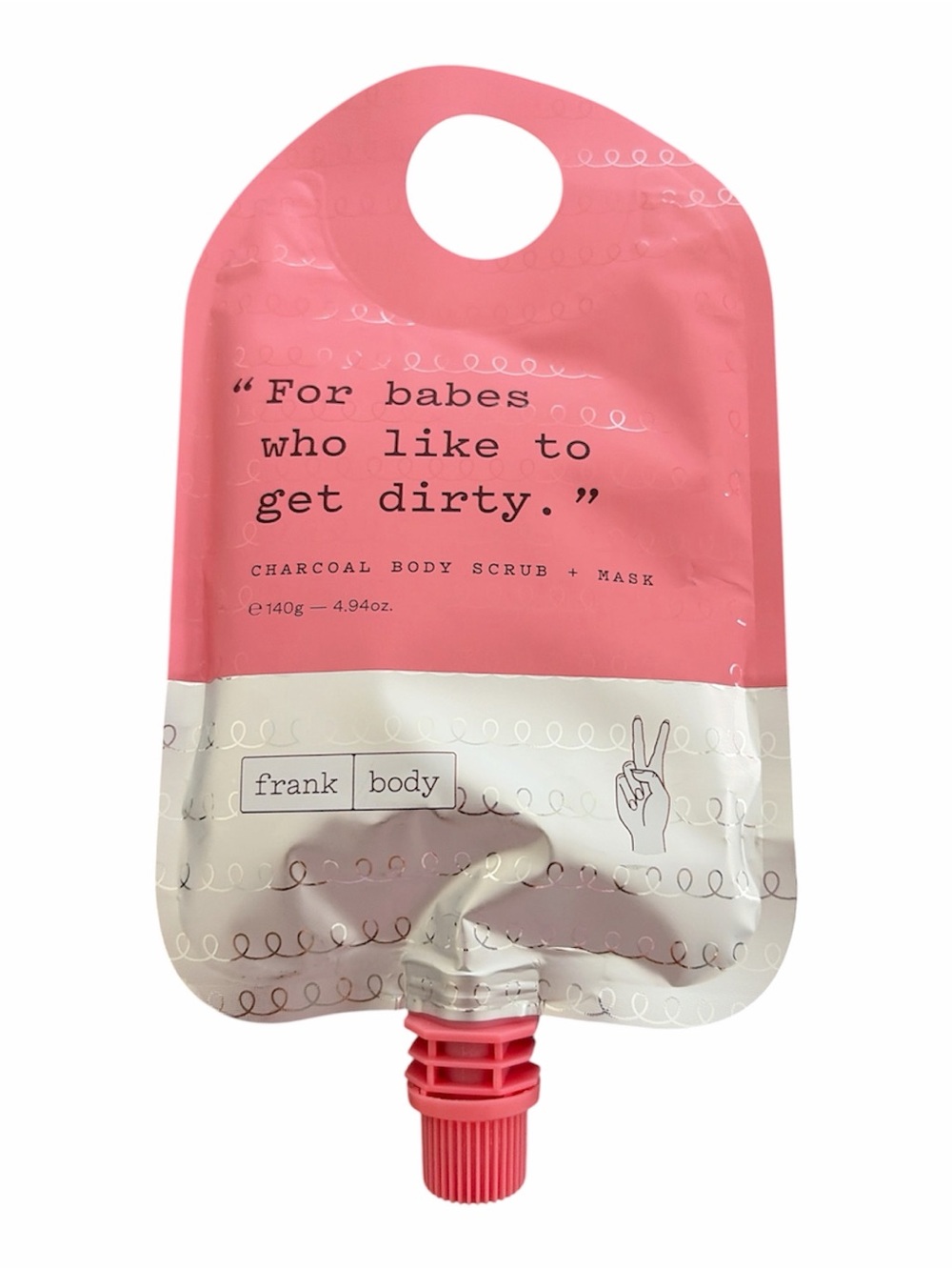 Frank Body Charcoal Body Scrub + Mask